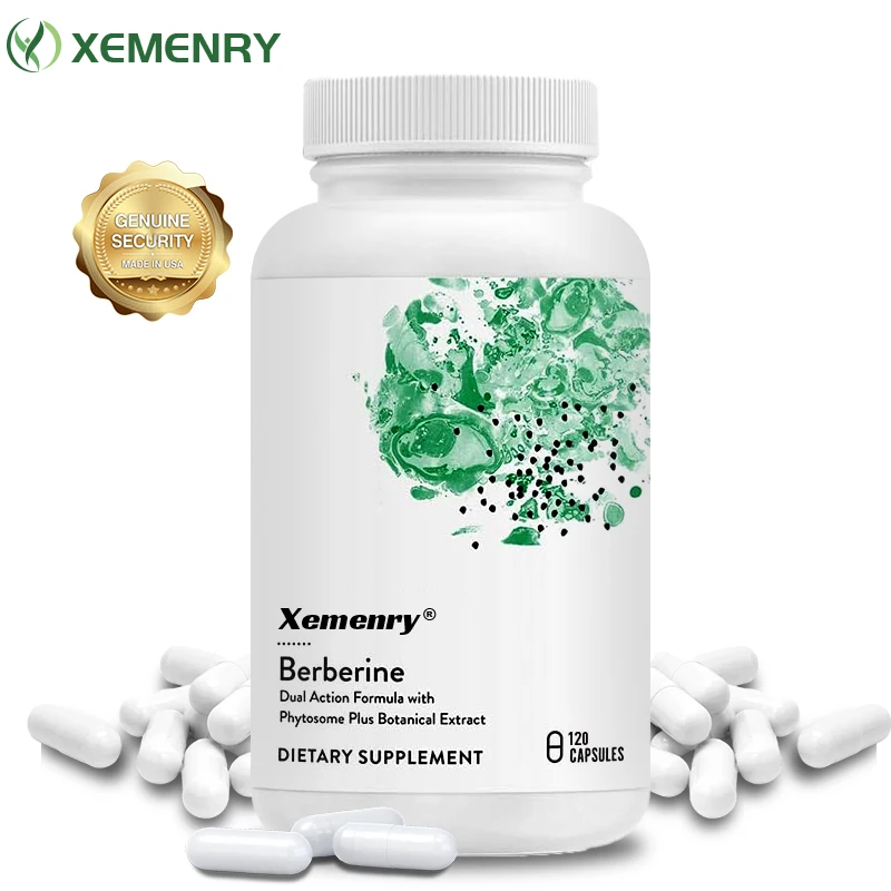 Berberine Capsules - Support Heart, Gastrointestinal Health, Promote Metabolism, Balance Cholesterol, and Improve Immunity
Berberine Capsules - Support Heart, Gastrointestinal Health, Promote Metabolism, Balance Cholesterol, and Improve Immunity