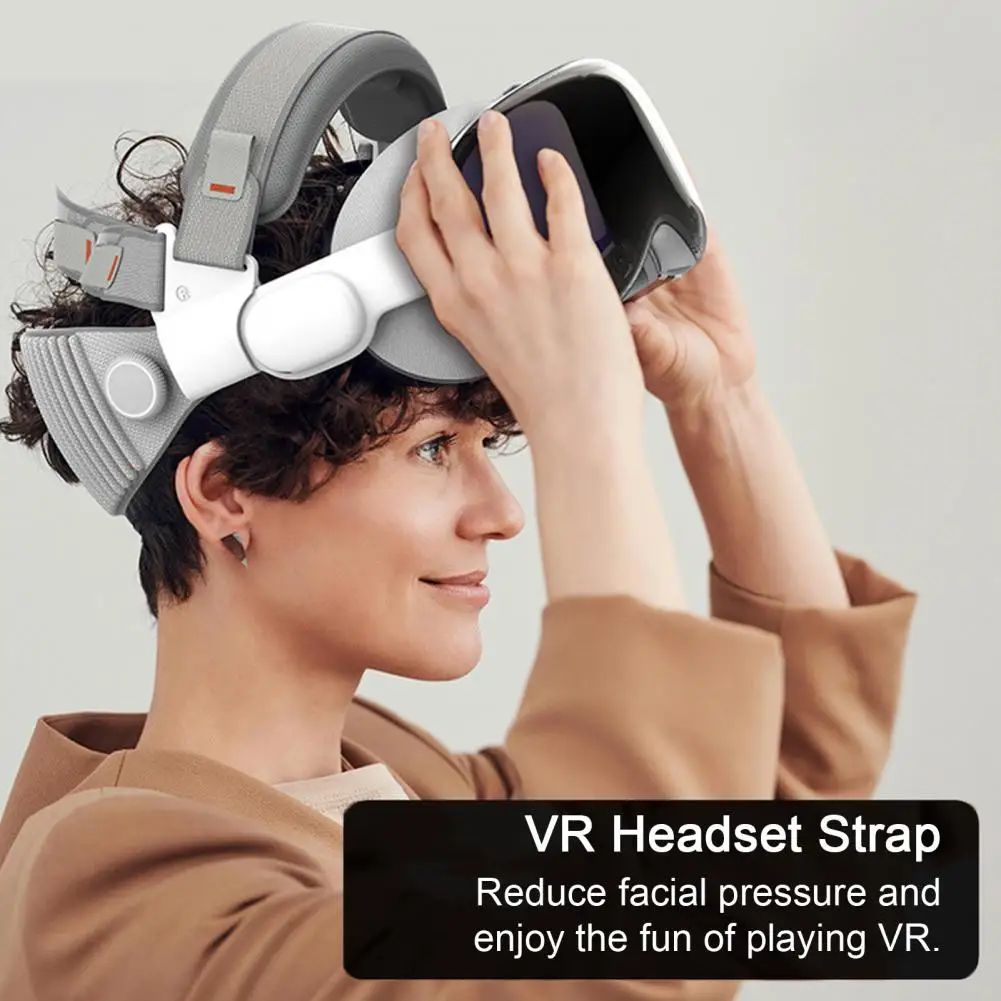 Adjustable Head Strap For Vision Pro VR Accessories Comfortable To Wear Headset Strap For Face Decompression VR Accessories
Adjustable Head Strap For Vision Pro VR Accessories Comfortable To Wear Headset Strap For Face Decompression VR Accessories