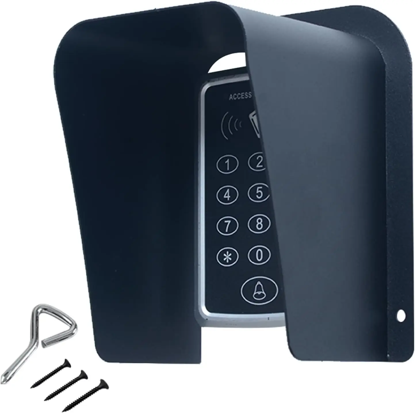 Doorbell Rain Cover Large Metal Access Control Cover Protector Camera Video Doorbell Cold Rolled Steel Shell Outdoor Keypad Shie
Doorbell Rain Cover Large Metal Access Control Cover Protector Camera Video Doorbell Cold Rolled Steel Shell Outdoor Keypad Shie
