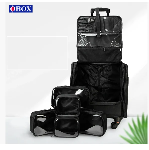 Women Trolley Cosmetic case Multifunction Rolling Beauty Tattoo Box suitcase Nails Makeup Traincase Toolbox Cosmetic Rolling Bag 
Women Trolley Cosmetic case Multifunction Rolling Beauty Tattoo Box suitcase Nails Makeup Traincase Toolbox Cosmetic Rolling Bag