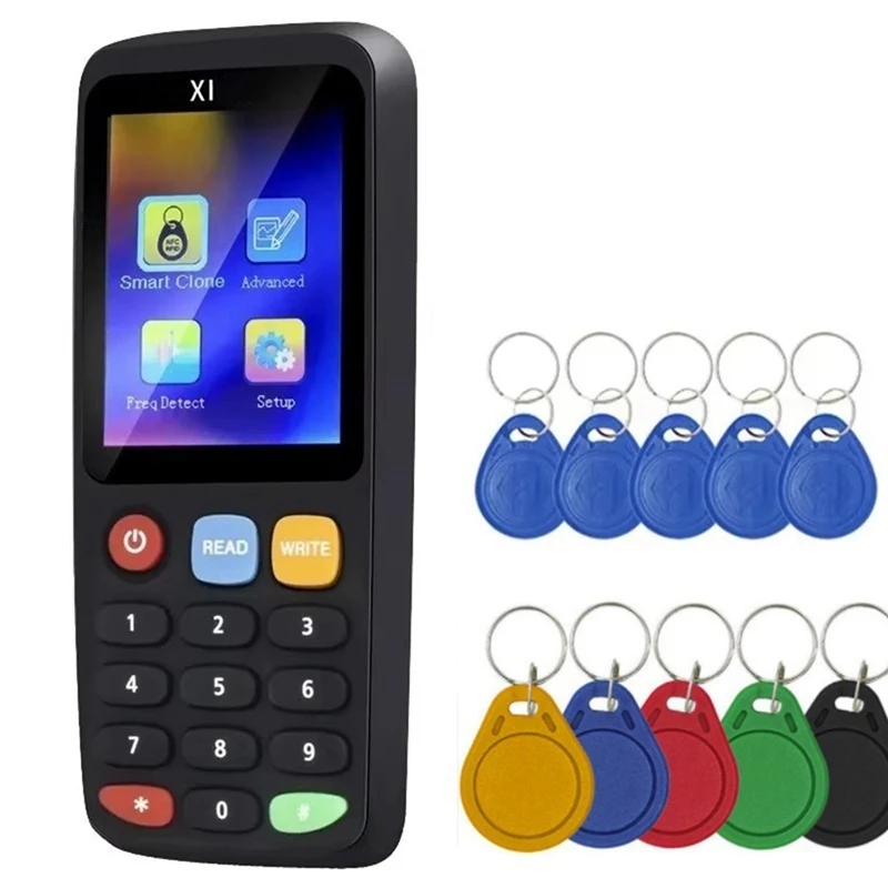 X7 RFID смарт-чип NFC декодер Дубликатор считыватель писатель + 5 * T5577/UID брелок-копировальный аппарат 125 кГц 13,56 МГц бейдж клонирование карты
X7 RFID смарт-чип NFC декодер Дубликатор считыватель писатель + 5 * T5577/UID брелок-копировальный аппарат 125 кГц 13,56 МГц бейдж клонирование карты