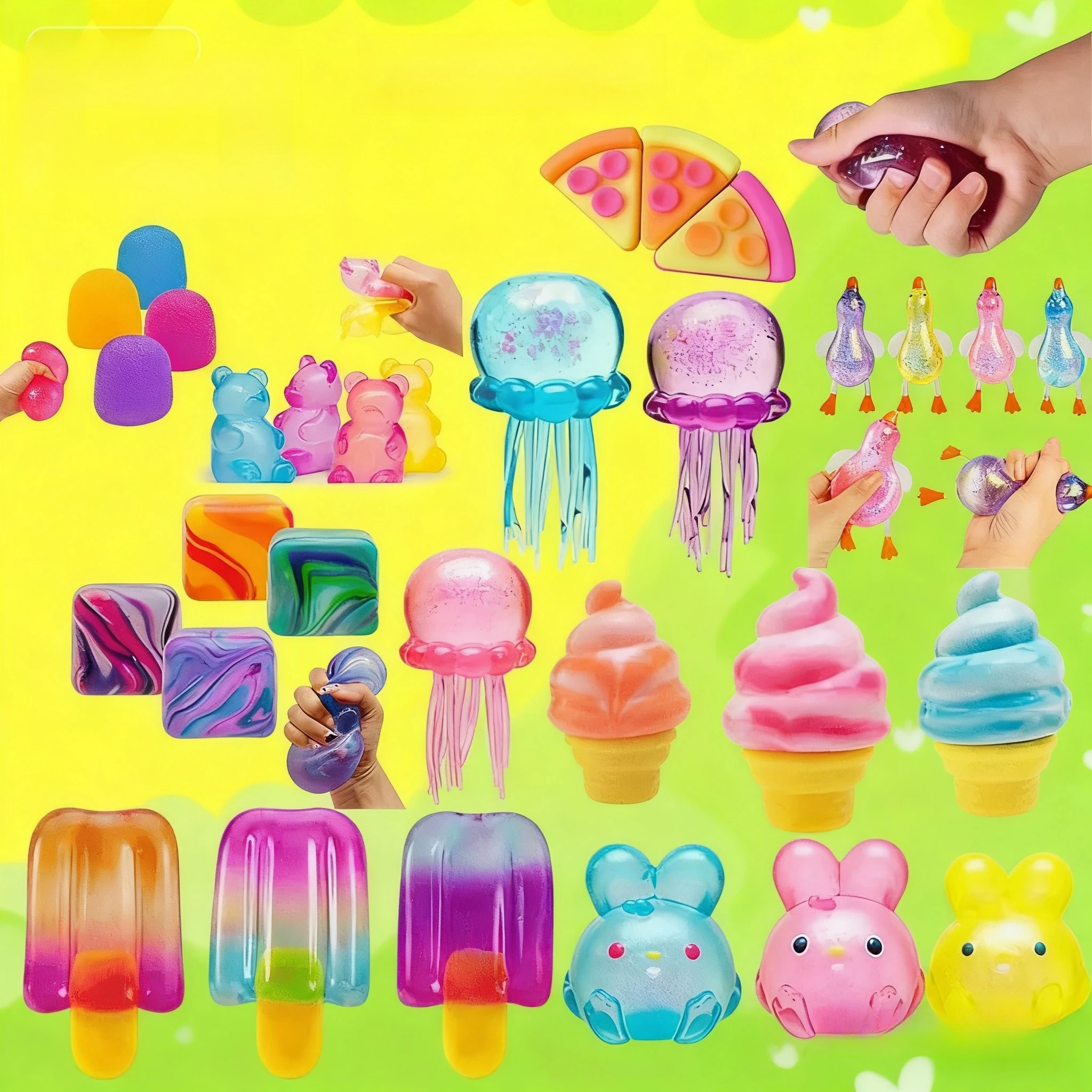 NeeDoh Nee Doh Nice Cube Swirl Colorful Swirl Slow Rebound Squeeze Toy, Suitable For Teenagers Collection And Stress Relief. Fruit Children Squeeze & Stress Relief Toy. Frozen Texture Slow Rebound, Multiple Shapes Available
NeeDoh Nee Doh Nice Cube Swirl Colorful Swirl Slow Rebound Squeeze Toy, Suitable For Teenagers Collection And Stress Relief. Fruit Children Squeeze & Stress Relief Toy. Frozen Texture Slow Rebound, Multiple Shapes Available