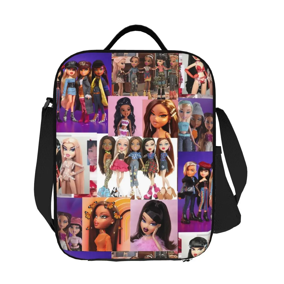 Изолированная сумка для обеда Bratz Rock Angelz для женщин, термохолодильник с рисунком манги, аниме, сумка для обеда, офиса, пикника, путешествий
Изолированная сумка для обеда Bratz Rock Angelz для женщин, термохолодильник с рисунком манги, аниме, сумка для обеда, офиса, пикника, путешествий
