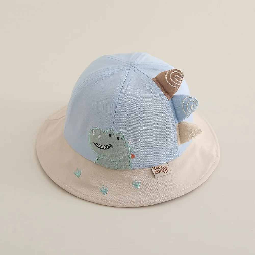 Cute Dinosaur Shape Kid's Sun Hat Sun Protection Cotton Fisherman's Hat Cartoon Windproof Children's Cap For 1-3 Years Old
Cute Dinosaur Shape Kid's Sun Hat Sun Protection Cotton Fisherman's Hat Cartoon Windproof Children's Cap For 1-3 Years Old
