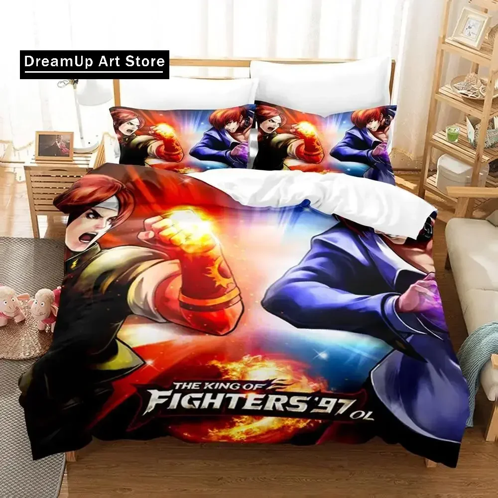 3d Printing Anime The King Of Fighter Bedding Set Boys Girls Twin Queen Size Duvet Cover Pillowcase Bed Kids Adult Home Textile
3d Printing Anime The King Of Fighter Bedding Set Boys Girls Twin Queen Size Duvet Cover Pillowcase Bed Kids Adult Home Textile