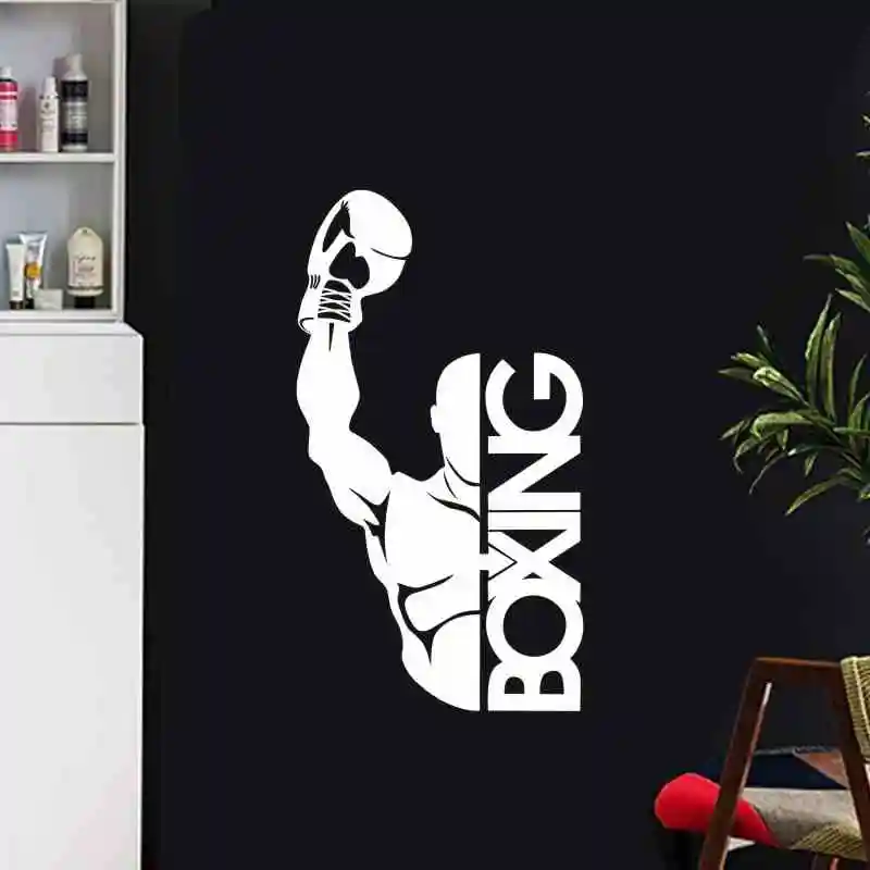 Boxing Wall Sticker Kick Boxer Play Glove Free Combat Vinyl Striker Home Decoration Wall Decor Pugilism Car Decal
Boxing Wall Sticker Kick Boxer Play Glove Free Combat Vinyl Striker Home Decoration Wall Decor Pugilism Car Decal