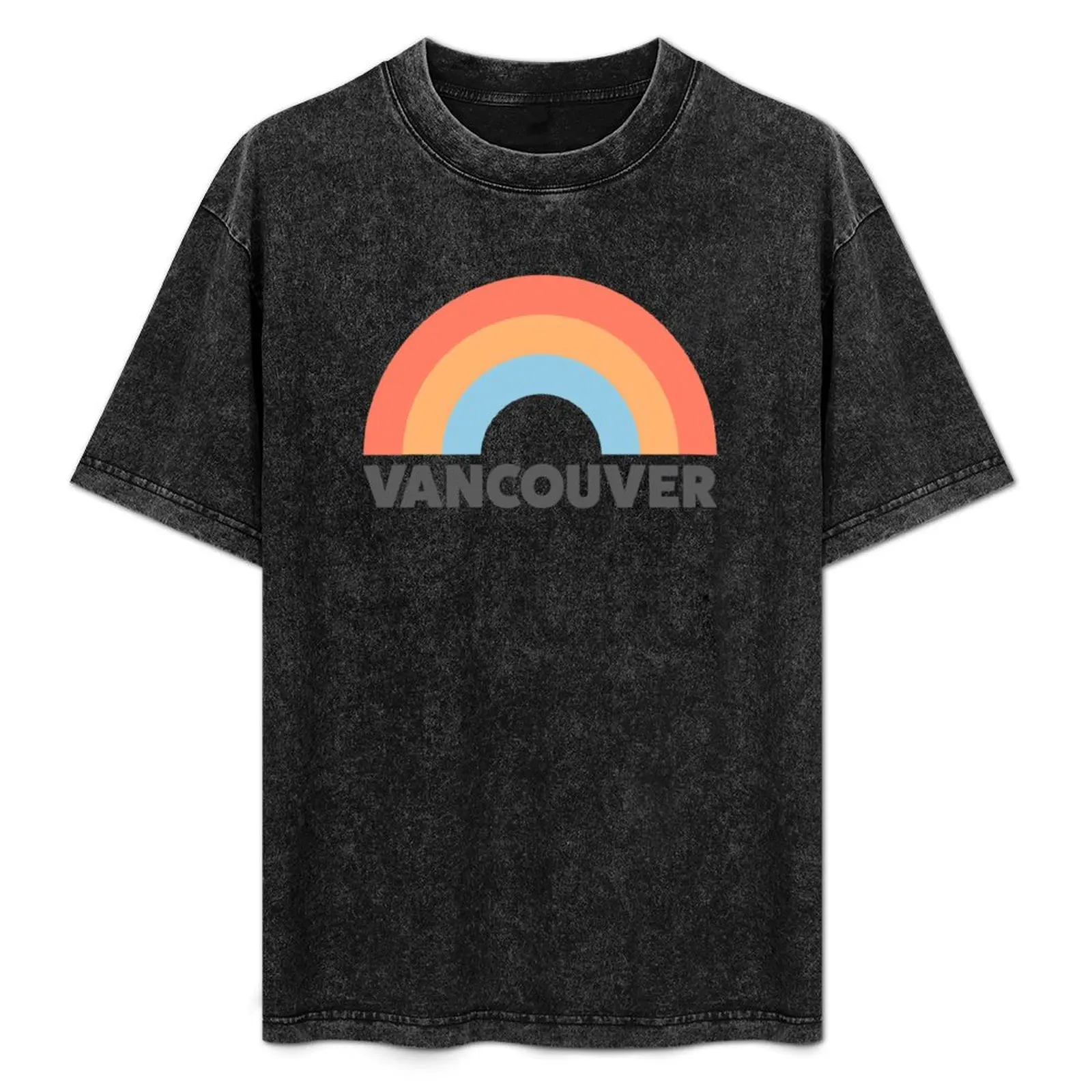 Vancouver Retro Rainbow T-Shirt oversizeds funny shirt cotton graphic tee shirt blanks T-shirt men
Vancouver Retro Rainbow T-Shirt oversizeds funny shirt cotton graphic tee shirt blanks T-shirt men