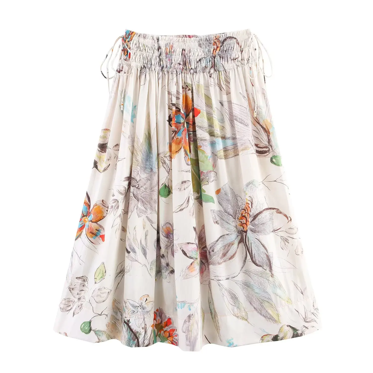 Vintage Print Pleated Skirt Women Chic Casual Strethy Waist Long Skirt Ladies 2025 New Summer Fashion Evening Party Midi Skirts
Vintage Print Pleated Skirt Women Chic Casual Strethy Waist Long Skirt Ladies 2025 New Summer Fashion Evening Party Midi Skirts