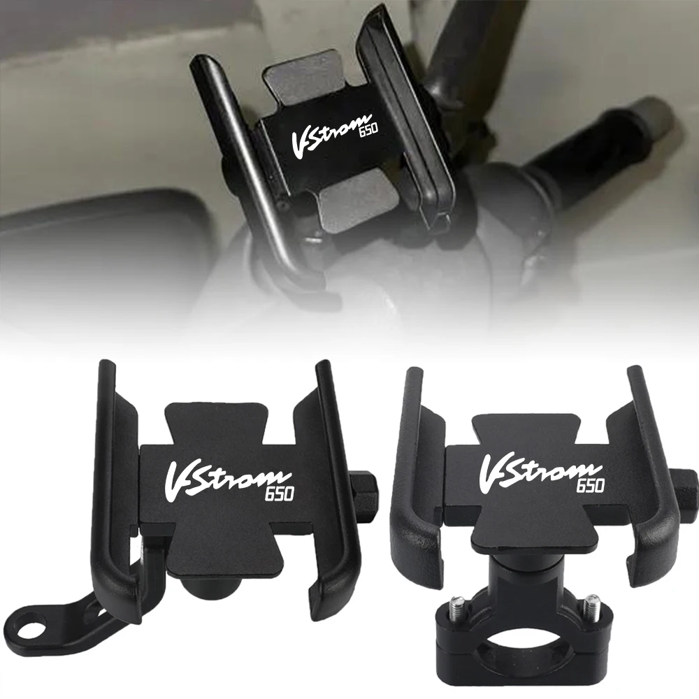 Motorcycle Accessories Aluminum Handlebar Mobile Phone Holder GPS Stand Bracket Newest For SUZUKI V-STROM650 VSTROM V STROM 650
Motorcycle Accessories Aluminum Handlebar Mobile Phone Holder GPS Stand Bracket Newest For SUZUKI V-STROM650 VSTROM V STROM 650