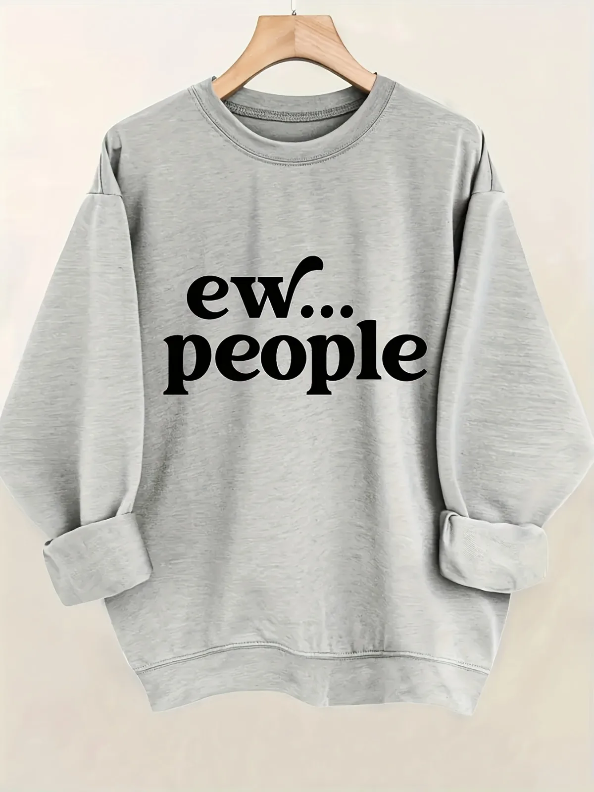 Женская повседневная модная толстовка с буквенным принтом, удобный пуловер с круглым вырезом, подарок на Хэллоуин, Рождественскую вечеринку, толстовка
Женская повседневная модная толстовка с буквенным принтом, удобный пуловер с круглым вырезом, подарок на Хэллоуин, Рождественскую вечеринку, толстовка