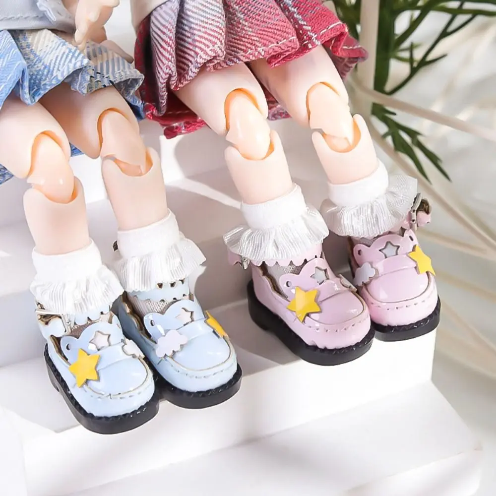 1 pair PU Leather OB11 Uniform Shoes Lightweight Mini DOD Yunduoxing Doll Shoes 1:12 DIY Mini Doll Leather Boots Clay Dolls
1 pair PU Leather OB11 Uniform Shoes Lightweight Mini DOD Yunduoxing Doll Shoes 1:12 DIY Mini Doll Leather Boots Clay Dolls