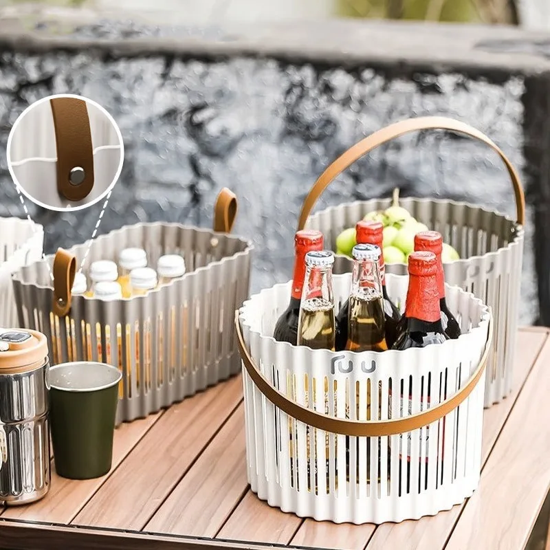 INS Light Luxury Portable Picnic Basket with Handle for Outdoor Camping Fruit Snacks Dried Food Storage Serving Tray Home Decor
INS Light Luxury Portable Picnic Basket with Handle for Outdoor Camping Fruit Snacks Dried Food Storage Serving Tray Home Decor