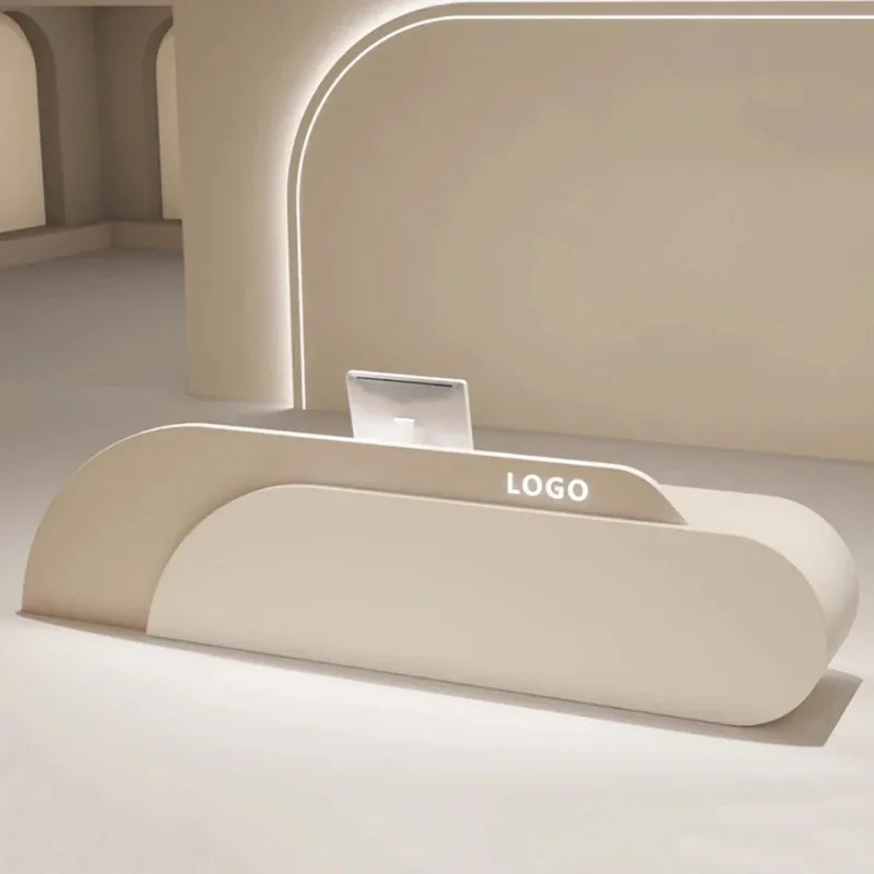 Simple Aesthetic Bar Counter Cashier Cabinet Fashion Delicacy Modern Beauty Reception Desks Unique Mostrador Office Furniture
Simple Aesthetic Bar Counter Cashier Cabinet Fashion Delicacy Modern Beauty Reception Desks Unique Mostrador Office Furniture