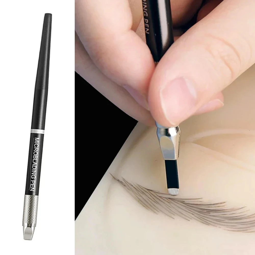 Eyebrow Tattoo Microblading Pen Black Eyebrow Tattoo Pencil Tebori Pen Manual Tattoo Machine for Permanent Makeup Pen 1pcs
Eyebrow Tattoo Microblading Pen Black Eyebrow Tattoo Pencil Tebori Pen Manual Tattoo Machine for Permanent Makeup Pen 1pcs
