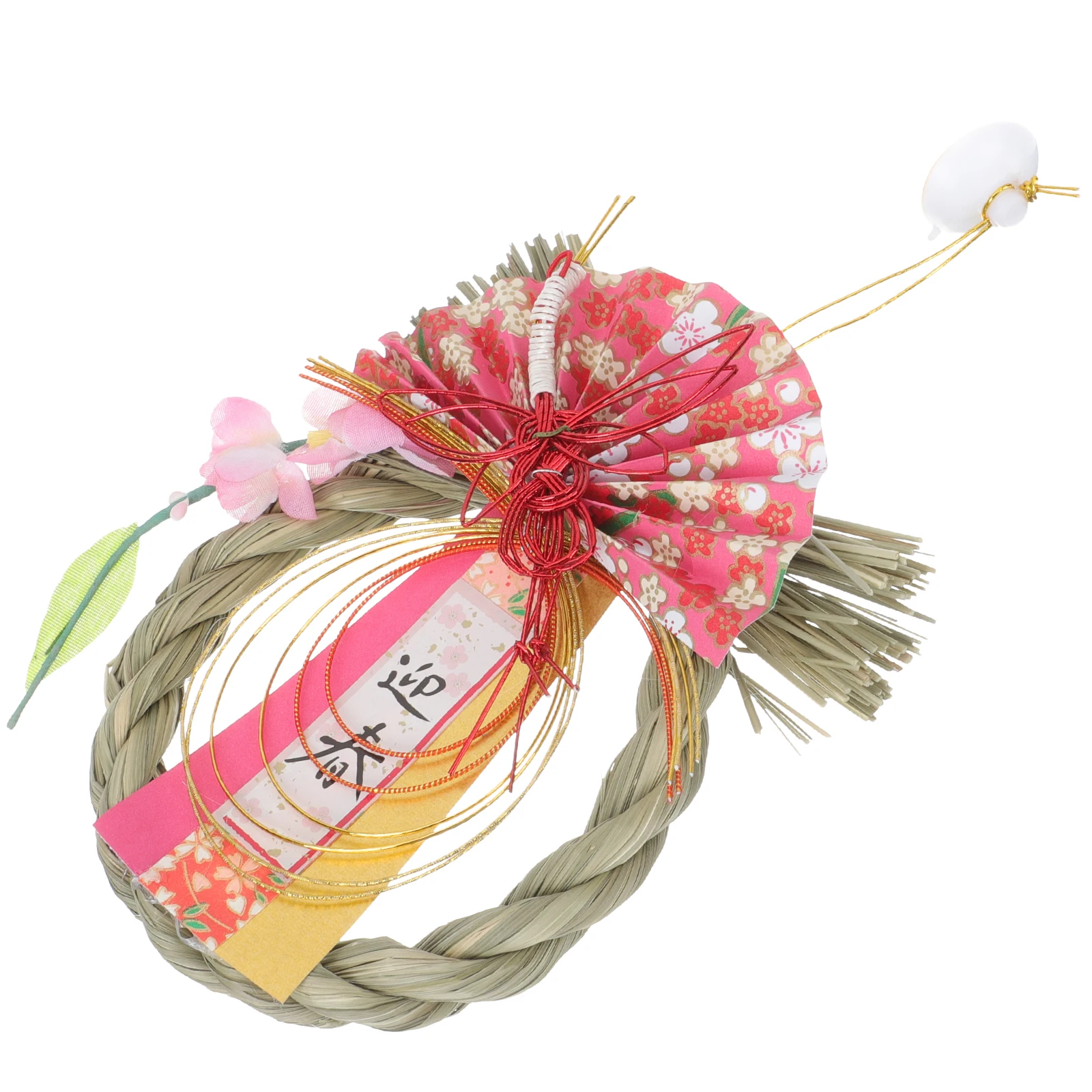 New Year Decor Japanese Style Bamboo Paper Hanging Adornment Home Restaurant Wall Craft nament Straw Decoration
New Year Decor Japanese Style Bamboo Paper Hanging Adornment Home Restaurant Wall Craft nament Straw Decoration