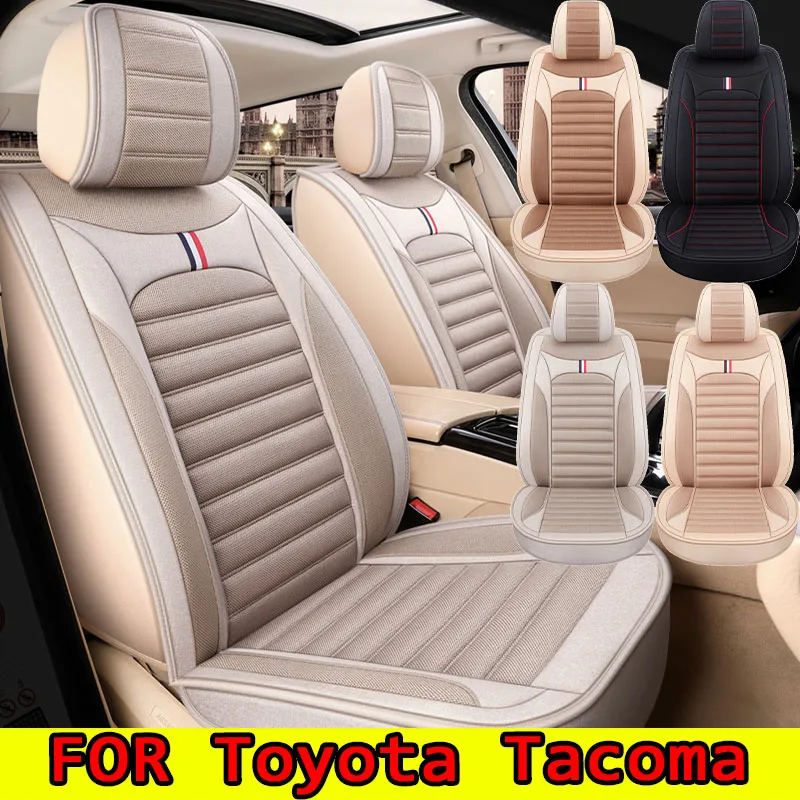 FOR Toyota TacomaCar seat cover wear-resistant linen breathable non-slip comfortable full set of 5 seats fully wrapped seatcover
FOR Toyota TacomaCar seat cover wear-resistant linen breathable non-slip comfortable full set of 5 seats fully wrapped seatcover