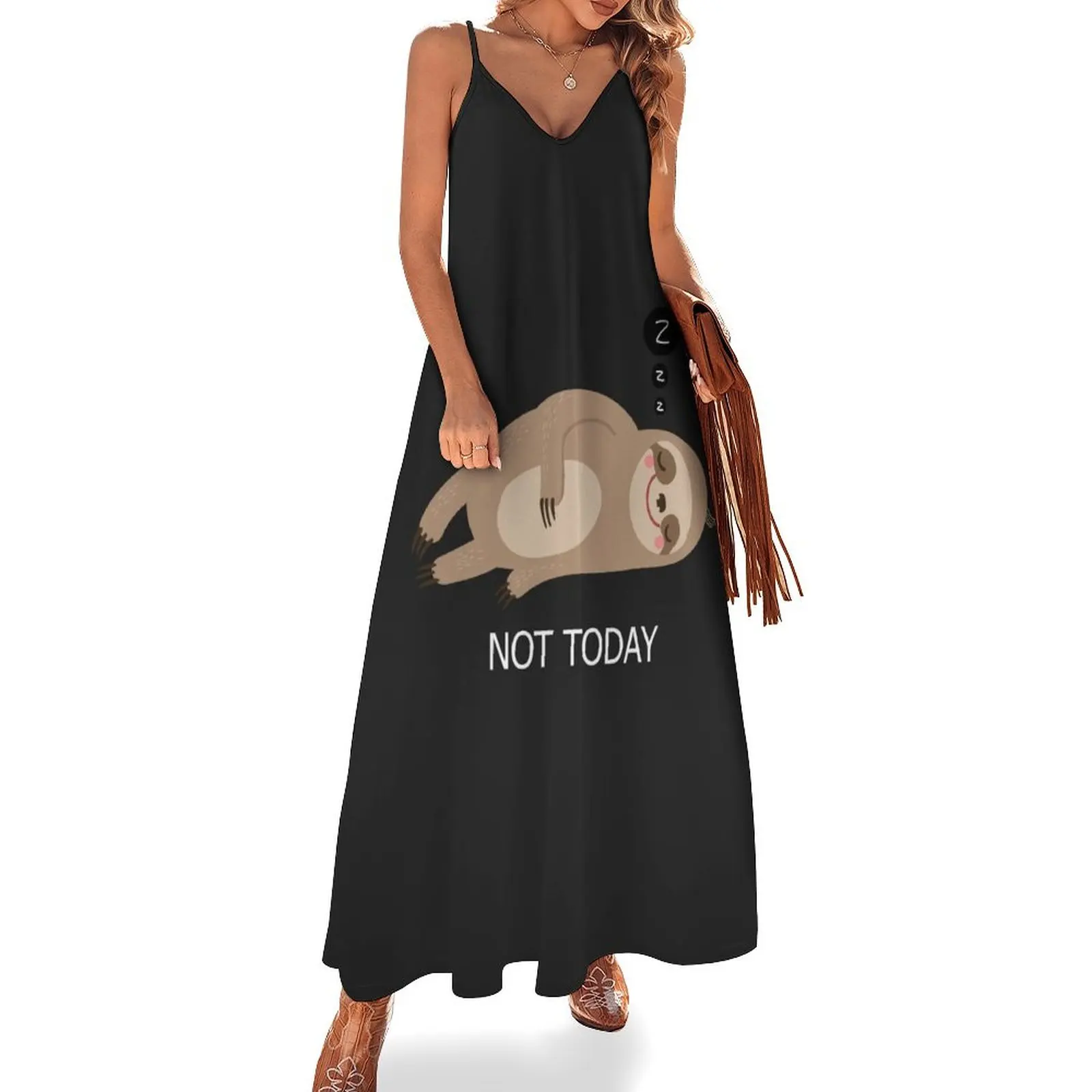 Cute Sloth Dreaming Shirt Sleeveless Dress birthday dress women's summer dress 2025
Cute Sloth Dreaming Shirt Sleeveless Dress birthday dress women's summer dress 2025