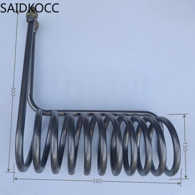 2.0HP 10.5laps titanium tube evaporator, seafood pond, fishpond, fish tank, refrigeration constant temperature
2.0HP 10.5laps titanium tube evaporator, seafood pond, fishpond, fish tank, refrigeration constant temperature