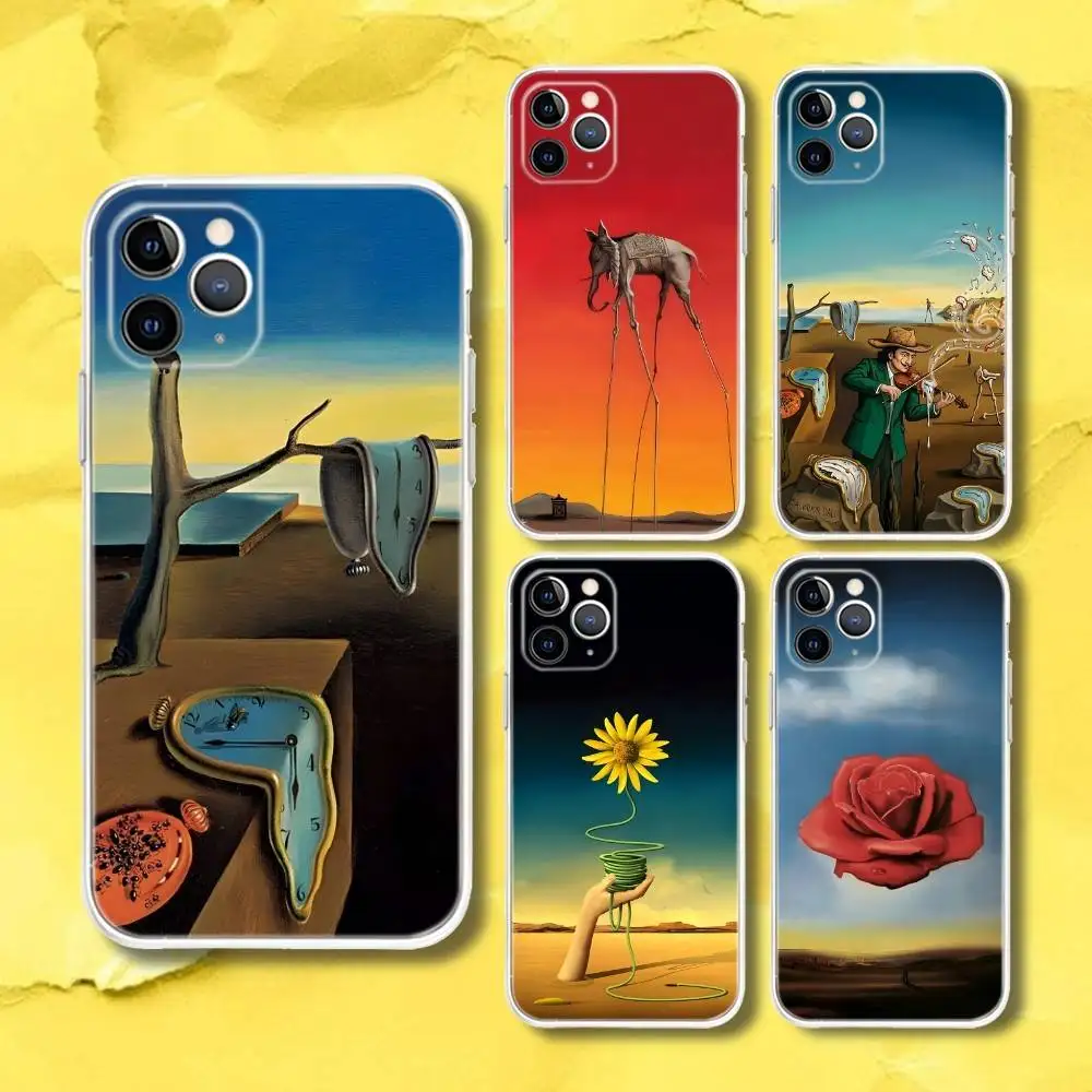 S-Salvador Dali Paintings Art Phone Case For iPhone 17,16,15,11,12,14,13 Pro Max Plus Mini X,XS,XR,7,16E Air Transparent Cover
S-Salvador Dali Paintings Art Phone Case For iPhone 17,16,15,11,12,14,13 Pro Max Plus Mini X,XS,XR,7,16E Air Transparent Cover