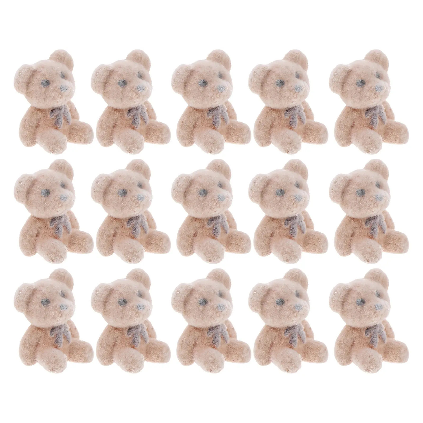 Набор из 15 миниатюрных плюшевых мишек: мягкие фигурки животных для букетов, поделок, свадебных сувениров и подвесок
Набор из 15 миниатюрных плюшевых мишек: мягкие фигурки животных для букетов, поделок, свадебных сувениров и подвесок