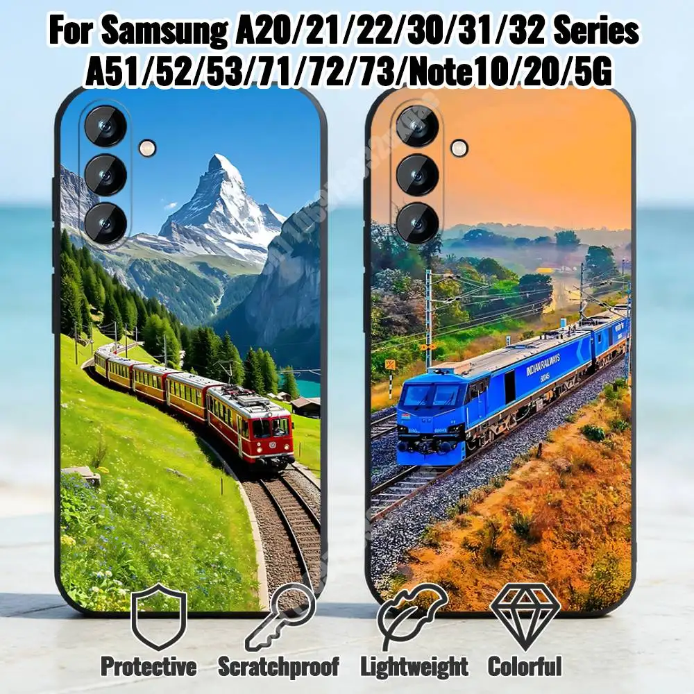 Beautiful Railway Train Phone Case for Samsung Galaxy A12 13 A20 21 22 A30 31 32 A51 52 A71 72 Shockproof Bumper
Beautiful Railway Train Phone Case for Samsung Galaxy A12 13 A20 21 22 A30 31 32 A51 52 A71 72 Shockproof Bumper