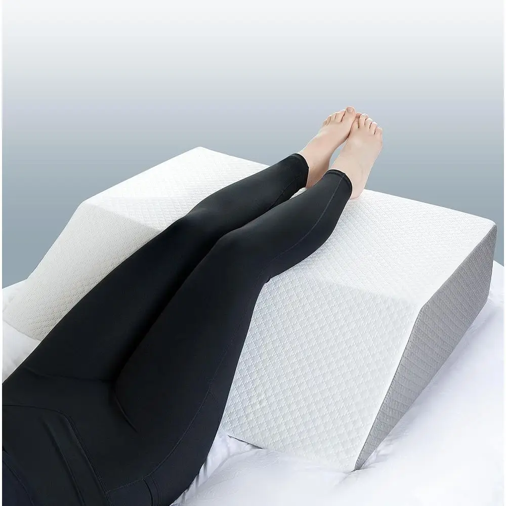 Extra Wide Leg Pillow, Stylish Cover, XL & Wide Comfort Bed Wedge Pillow for Legs, Knees, Ankles Post Surgery
Extra Wide Leg Pillow, Stylish Cover, XL & Wide Comfort Bed Wedge Pillow for Legs, Knees, Ankles Post Surgery