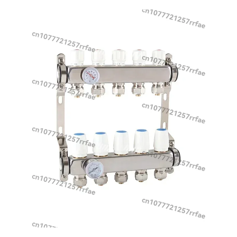Kit de colector acero inoxidable con suelo radiante circulante, incluidos adaptadores para 3/4 "* Φ 16 mm y 3/4" * Φ 20 mm
Kit de colector acero inoxidable con suelo radiante circulante, incluidos adaptadores para 3/4 "* Φ 16 mm y 3/4" * Φ 20 mm