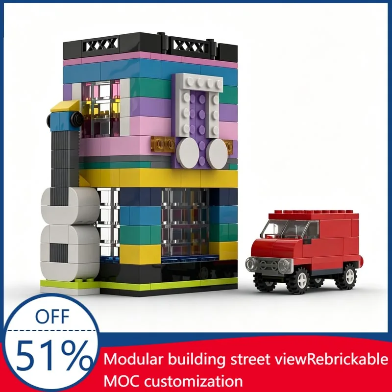 NEW 293pcs MOC Street Diorama 11036 Music Shop Modular Building Model Custom Blocks DIY Creative Educational Assembly Toy Gift
NEW 293pcs MOC Street Diorama 11036 Music Shop Modular Building Model Custom Blocks DIY Creative Educational Assembly Toy Gift