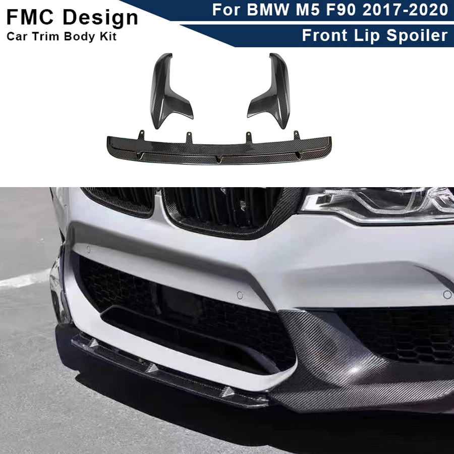 For BMW 5 Series F90 M5 2018 2019 2020 Carbon Fiber Front Bumper Lip Side Splitters Flaps Spoiler Guard Car Styling
For BMW 5 Series F90 M5 2018 2019 2020 Carbon Fiber Front Bumper Lip Side Splitters Flaps Spoiler Guard Car Styling