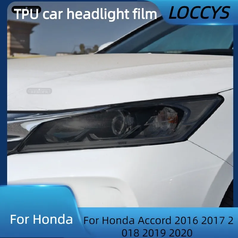 For Honda Accord 2016 2017 2018 2019 2020 Car Headlight Protection Tint Film Smoke Black Transparent TPU Protective Sticker
For Honda Accord 2016 2017 2018 2019 2020 Car Headlight Protection Tint Film Smoke Black Transparent TPU Protective Sticker