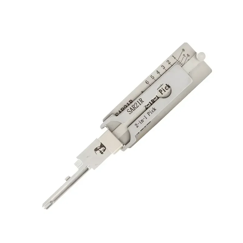Lishi 2-In-1 SAR21R Opening&Reading Tools Residential 6-pin Lock Cylinder Opening Lock Pick Set Locksmith Tool
Lishi 2-In-1 SAR21R Opening&Reading Tools Residential 6-pin Lock Cylinder Opening Lock Pick Set Locksmith Tool