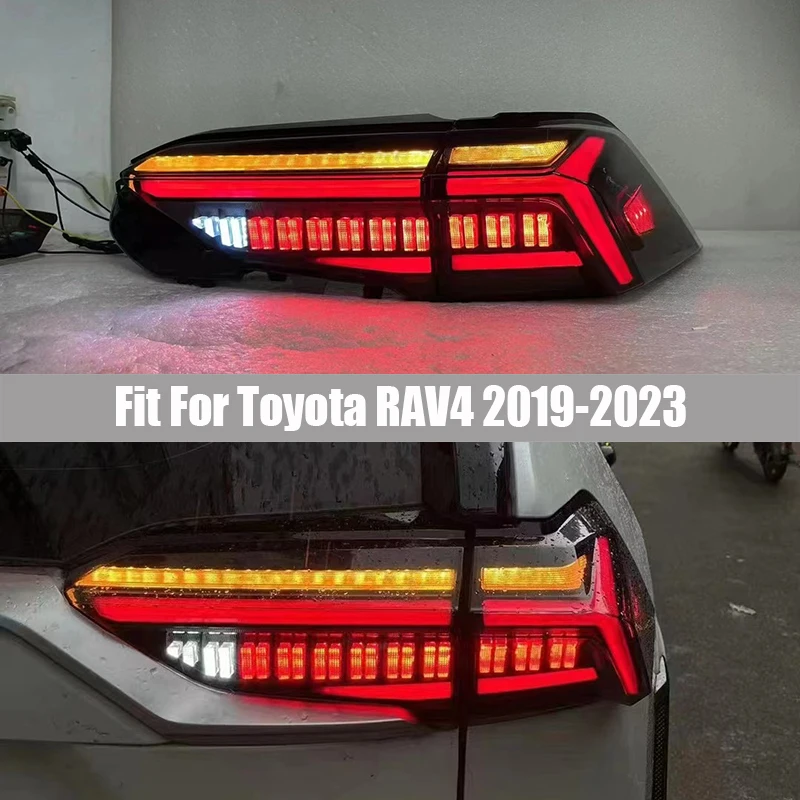 Taillamp Assembly Suitable for Toyota RAV4 2019 - 2023 Modified LED Running Lights Running Lights and Running Water Turn Signals
Taillamp Assembly Suitable for Toyota RAV4 2019 - 2023 Modified LED Running Lights Running Lights and Running Water Turn Signals