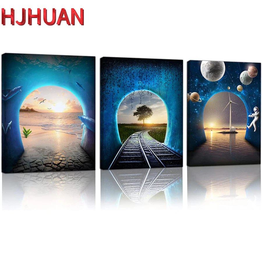 Креативная алмазная живопись С закатом, 5D Хрустальная круглая алмазная живопись, алмазная вышивка, домашний декор, мозаичный подарок, 3 шт.
Креативная алмазная живопись С закатом, 5D Хрустальная круглая алмазная живопись, алмазная вышивка, домашний декор, мозаичный подарок, 3 шт.