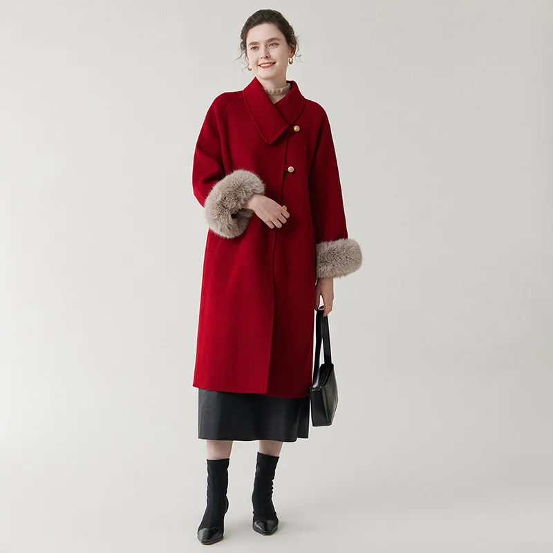 Women Autumn Winter Wool Coat Wool Coat Women Thickened Outerwear
Women Autumn Winter Wool Coat Wool Coat Women Thickened Outerwear