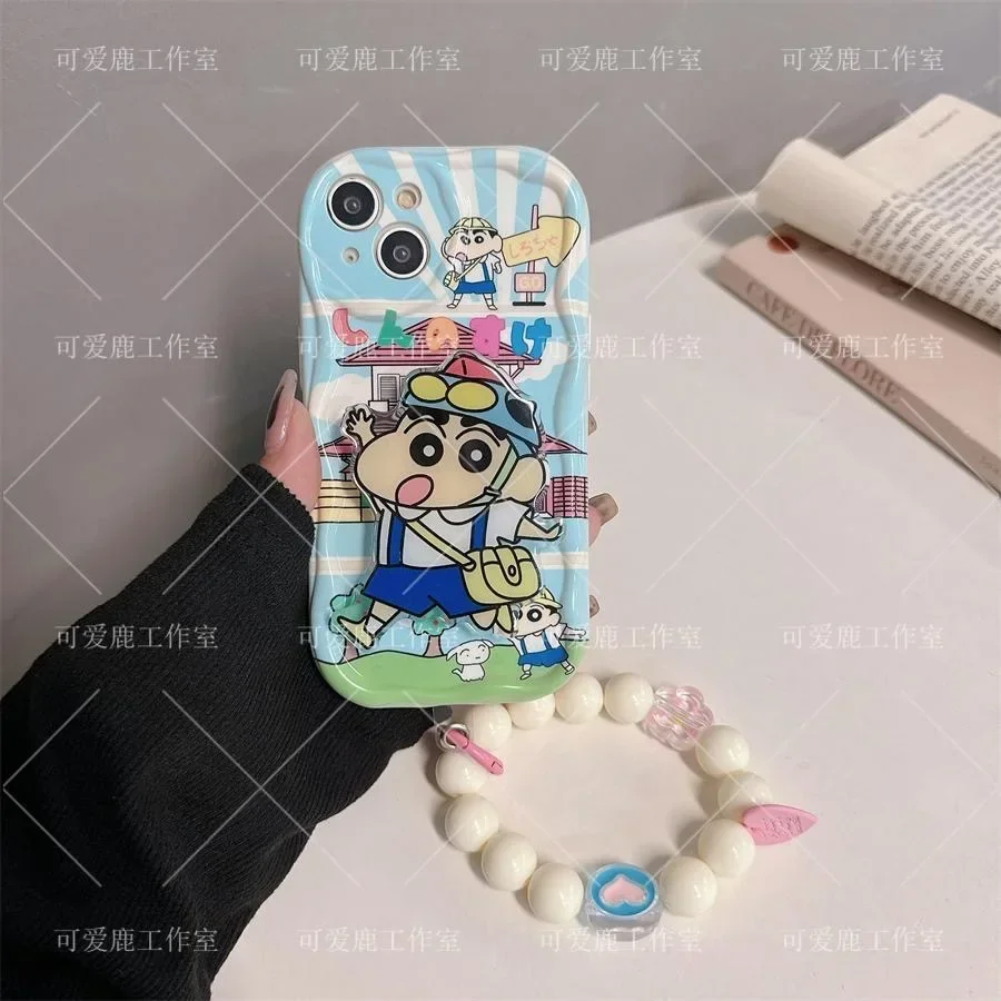 Shin-chans 3D Wave Bracket Bracelet Case for Xiaomi Redmi 13C 12 12C 10 10C 9 9C A1 A2 K50 Note 13 12 11 10 Pro Plus 4G 5G Cover
Shin-chans 3D Wave Bracket Bracelet Case for Xiaomi Redmi 13C 12 12C 10 10C 9 9C A1 A2 K50 Note 13 12 11 10 Pro Plus 4G 5G Cover