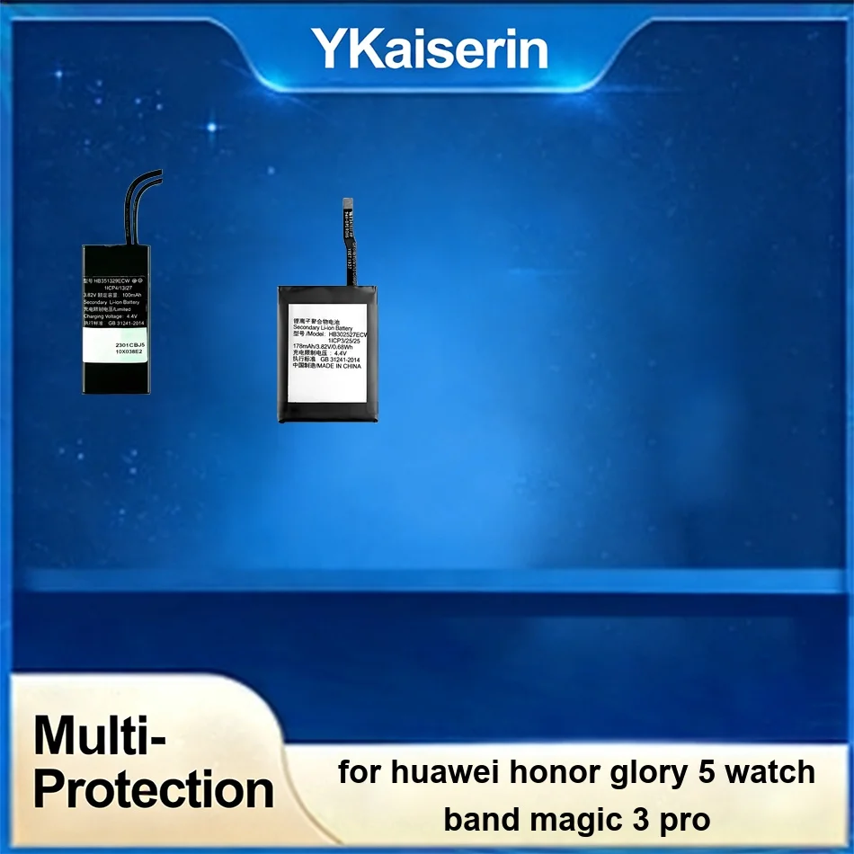 Watch Battery Stable HB351329ECW HB302527ECW 100-178mAh For Huawei Honor Glory 5 Watch Band Magic 3 Pro
Watch Battery Stable HB351329ECW HB302527ECW 100-178mAh For Huawei Honor Glory 5 Watch Band Magic 3 Pro