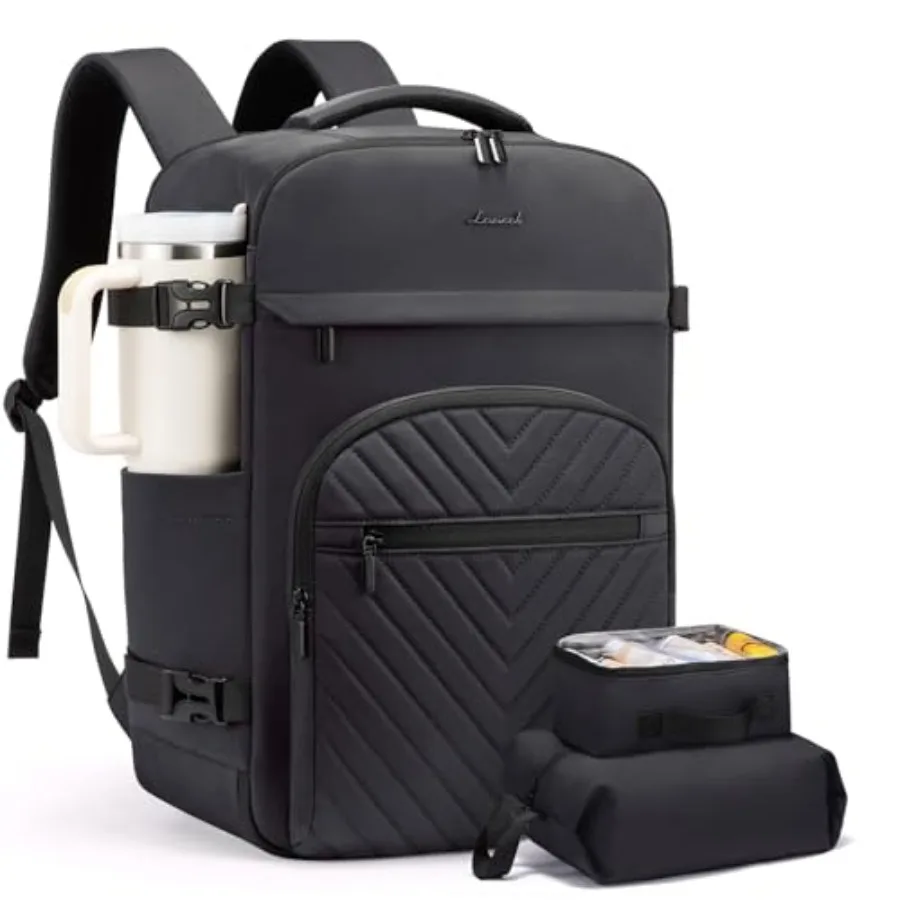 40L Travel Backpack for Women Men, TSA Personal Item Travel Bag Fits 17.3inch Laptop, Waterproof Airline Approved Carry On Lugg
40L Travel Backpack for Women Men, TSA Personal Item Travel Bag Fits 17.3inch Laptop, Waterproof Airline Approved Carry On Lugg
