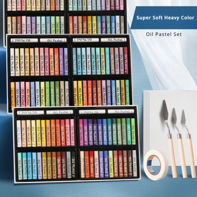Super Soft Oil Pastel Set 24/36/48 Colors Macaron Children Diy Painting Heavy Color Crayons for Kids Drawing Supplies Smooth
Super Soft Oil Pastel Set 24/36/48 Colors Macaron Children Diy Painting Heavy Color Crayons for Kids Drawing Supplies Smooth