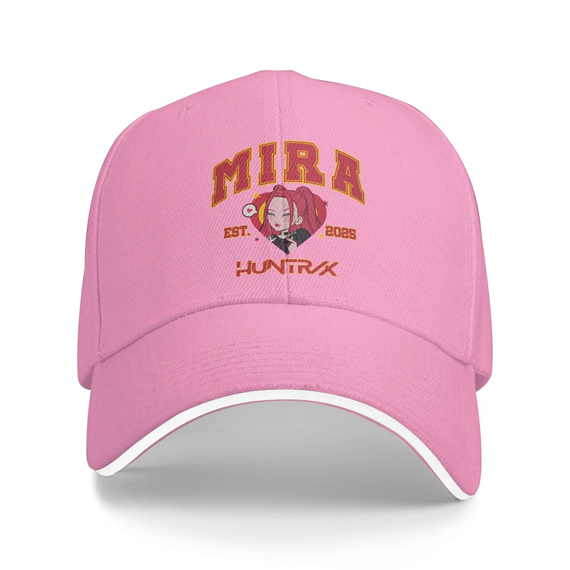 MIRA HUNTRX KPop Demon Hunters Baseball Cap Cute Couple Women Trucker Hat Adjustable Running Hippie Snapback Cap Birthday
MIRA HUNTRX KPop Demon Hunters Baseball Cap Cute Couple Women Trucker Hat Adjustable Running Hippie Snapback Cap Birthday