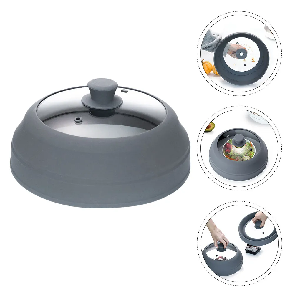 Premium Heat Resistant Microwave Cover Food Steamer Dishwasher Safe Silicone Glass Splatter Proof Microwave Oven Oilproof Cover
Premium Heat Resistant Microwave Cover Food Steamer Dishwasher Safe Silicone Glass Splatter Proof Microwave Oven Oilproof Cover