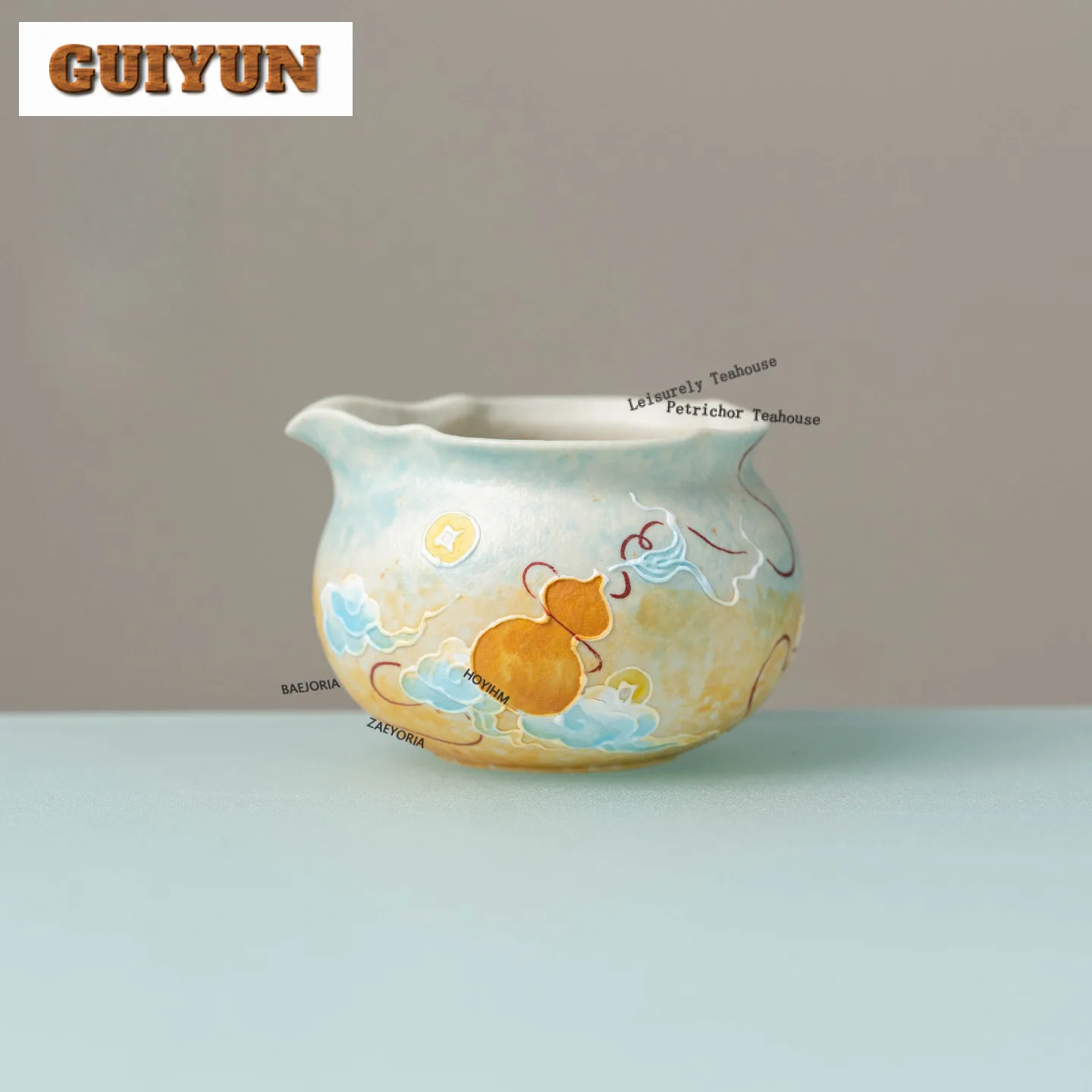 180ml Hand-painted Cloud Gourd Tea Pitcher Tea Divider Serving Cup Cha Hai Dispenser Justice Cup Fair Mug For Tea Accessories
180ml Hand-painted Cloud Gourd Tea Pitcher Tea Divider Serving Cup Cha Hai Dispenser Justice Cup Fair Mug For Tea Accessories