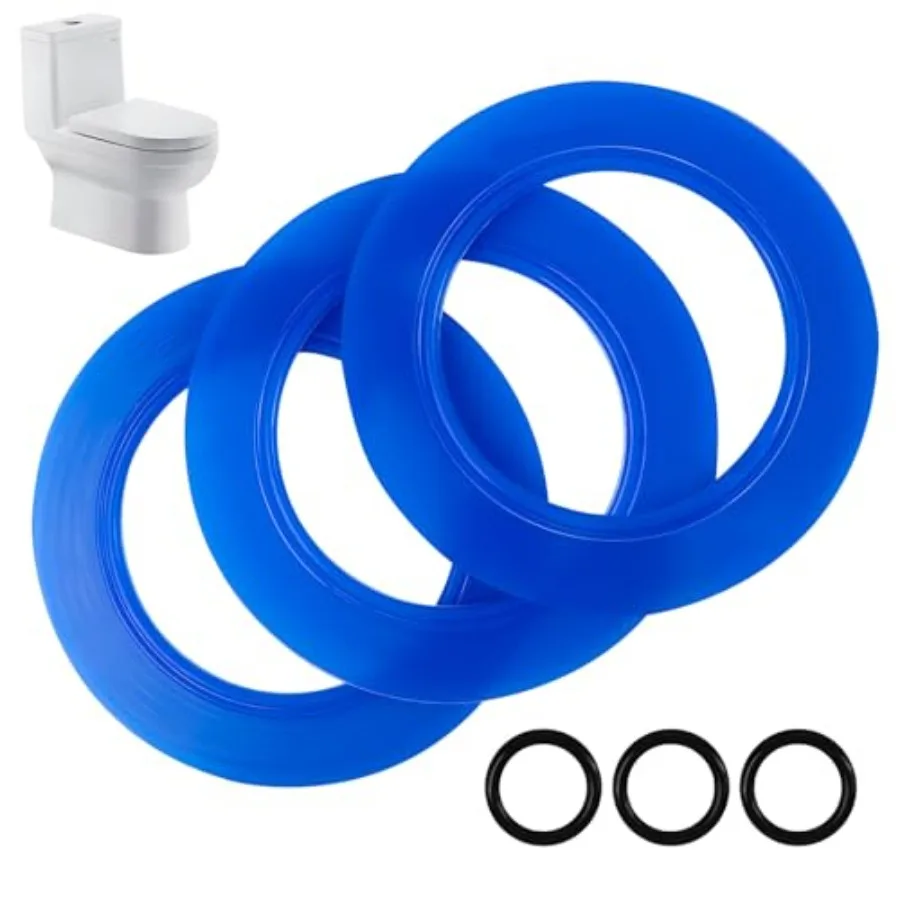 Upgraded Silicone Flush Valve Seal for American Standard Toilet Parts - Replacement With O Rings for Champion 4 Eljer Titan 4 a
Upgraded Silicone Flush Valve Seal for American Standard Toilet Parts - Replacement With O Rings for Champion 4 Eljer Titan 4 a