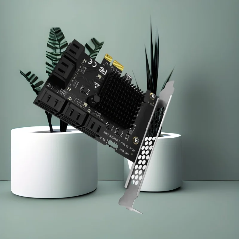 Pcie to Sata Pci E Sata Expansion Card ASM1061+JMB575 Chip 6Gbps PCI Express X1 Sata Expansion Server for Desktop PC Computer
Pcie to Sata Pci E Sata Expansion Card ASM1061+JMB575 Chip 6Gbps PCI Express X1 Sata Expansion Server for Desktop PC Computer