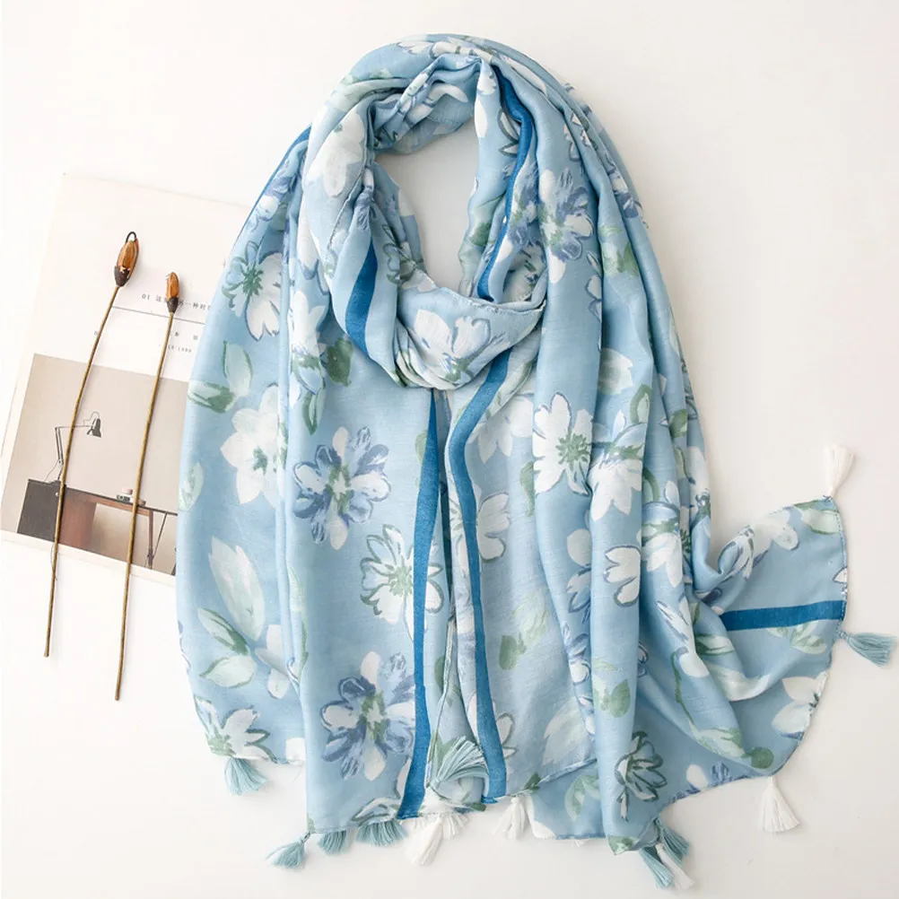 Floral Scarf Women Stole Shawl UV Protection AntiUV Sunscreen Pink Vintage Flowers Breathing Comfort Spring Summer
Floral Scarf Women Stole Shawl UV Protection AntiUV Sunscreen Pink Vintage Flowers Breathing Comfort Spring Summer
