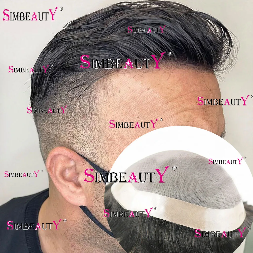 Durable Mono Lace & Undetectable Thin NPU Natural Hairline Black Brown Men's Wig Human Hair Toupee Capillary Prosthesis System
Durable Mono Lace & Undetectable Thin NPU Natural Hairline Black Brown Men's Wig Human Hair Toupee Capillary Prosthesis System