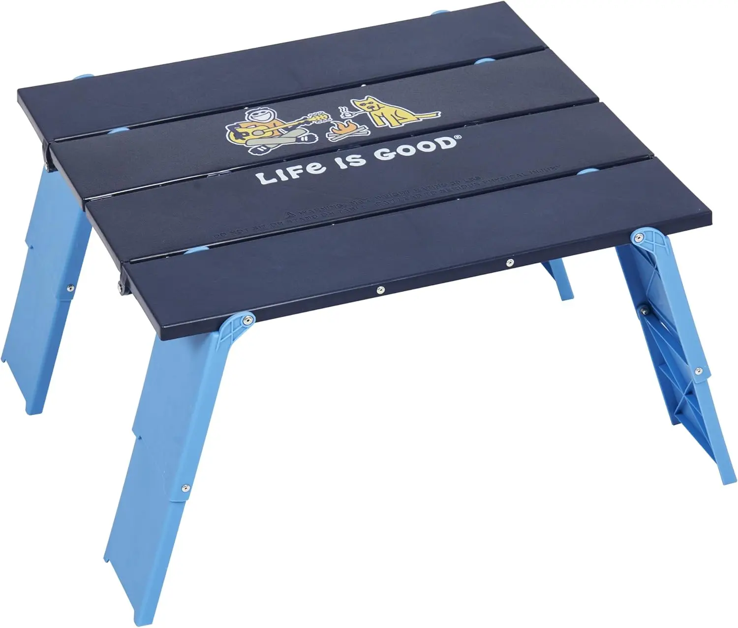 Life Is Good Family Portable Outdoor Folding Table With Adjustable Height And Carry Bag For Beach, Camping, 30lb Weight Capacity
Life Is Good Family Portable Outdoor Folding Table With Adjustable Height And Carry Bag For Beach, Camping, 30lb Weight Capacity