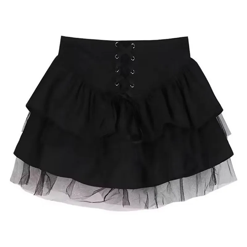 Summer Women's Fairy Tulle Skirt Sweet High Waist Ruffle Layered Mesh Puffy Short Skirt
Summer Women's Fairy Tulle Skirt Sweet High Waist Ruffle Layered Mesh Puffy Short Skirt
