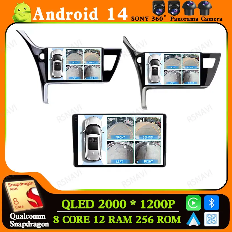 Android 14 Car Radio For Toyota Corolla 11 Auris E180 2017 2018 2019 Stereo DVD Viedo Player BT DSP 2 DIN GPS Navigation 5G WIFI
Android 14 Car Radio For Toyota Corolla 11 Auris E180 2017 2018 2019 Stereo DVD Viedo Player BT DSP 2 DIN GPS Navigation 5G WIFI