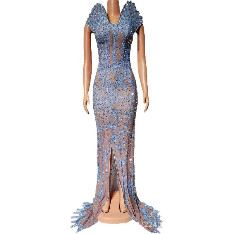 2025 Sexy Suspender Rhinestone Print Temperament Dress Evening Dress Women's Advanced Sense Slim Party Performance Dress Women
2025 Sexy Suspender Rhinestone Print Temperament Dress Evening Dress Women's Advanced Sense Slim Party Performance Dress Women