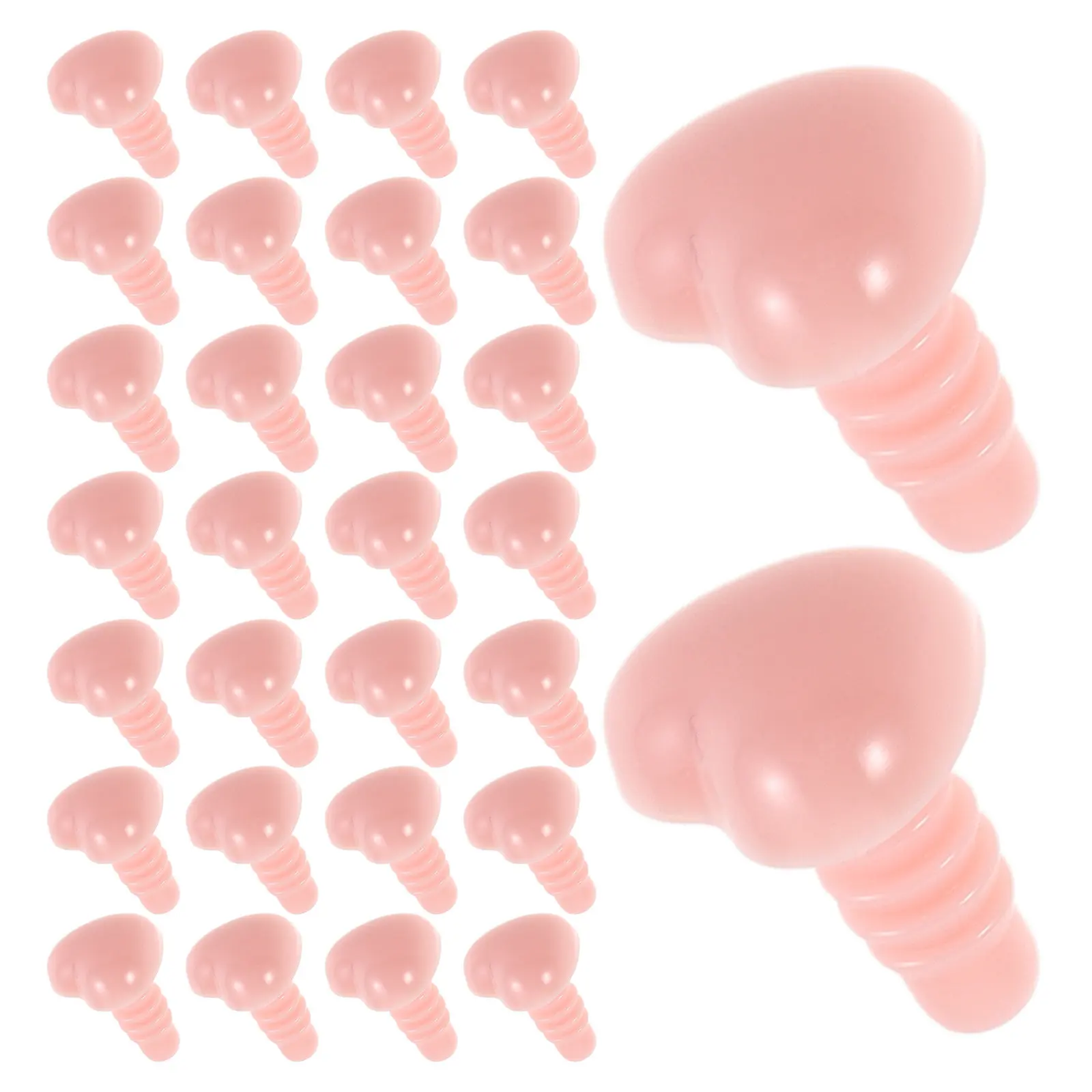 100Pcs Heart Shaped Safety Noses for Stuffed Animal Accessories Cute Plastic Craft Supplies for Crochet Bear Repair Replacement
100Pcs Heart Shaped Safety Noses for Stuffed Animal Accessories Cute Plastic Craft Supplies for Crochet Bear Repair Replacement